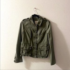 Calvin Klein jeans green army jacket